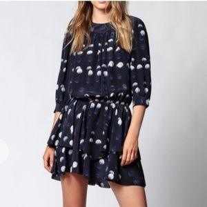 Rooka Dot Mini Silk Dress from Zadig & Voltaire